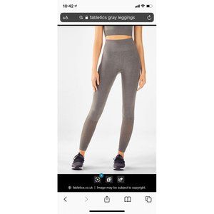 Fabletics musetta gray medium leggings